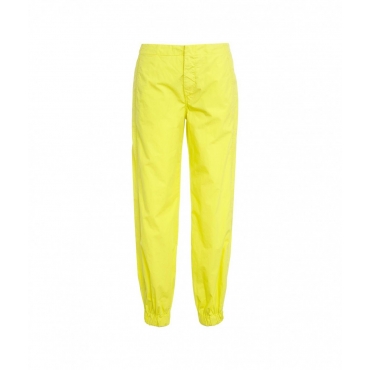 Pantaloni con polsini Anan giallo