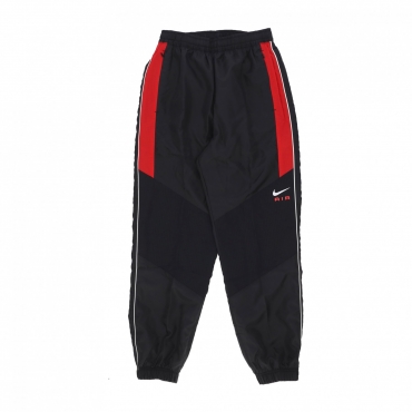 pantalone tuta uomo sportswear air  woven pant BLACK/BLACK/UNIVERSITY RED