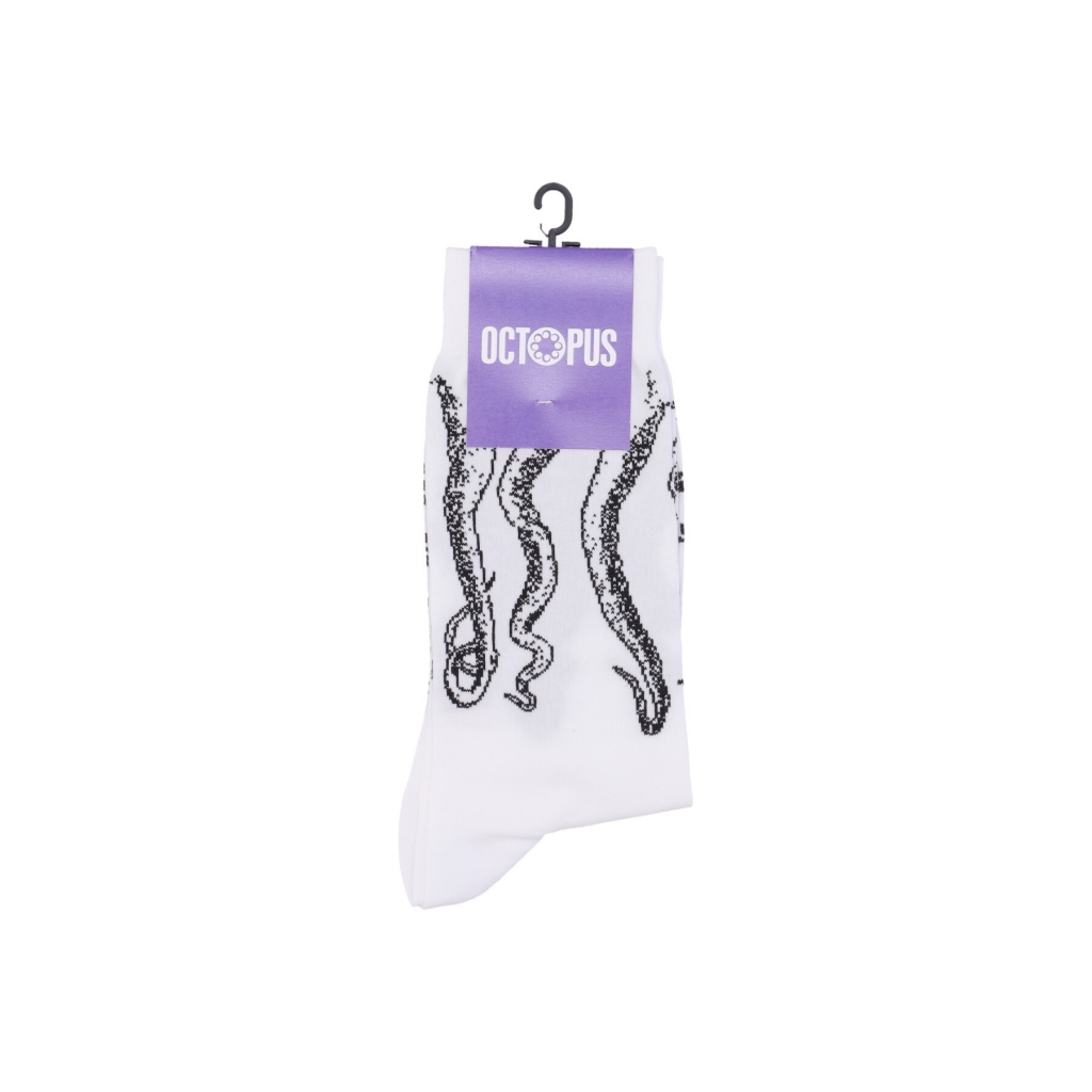 calza media uomo outline socks BLACK/WHITE