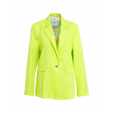 Blazer monopetto verde