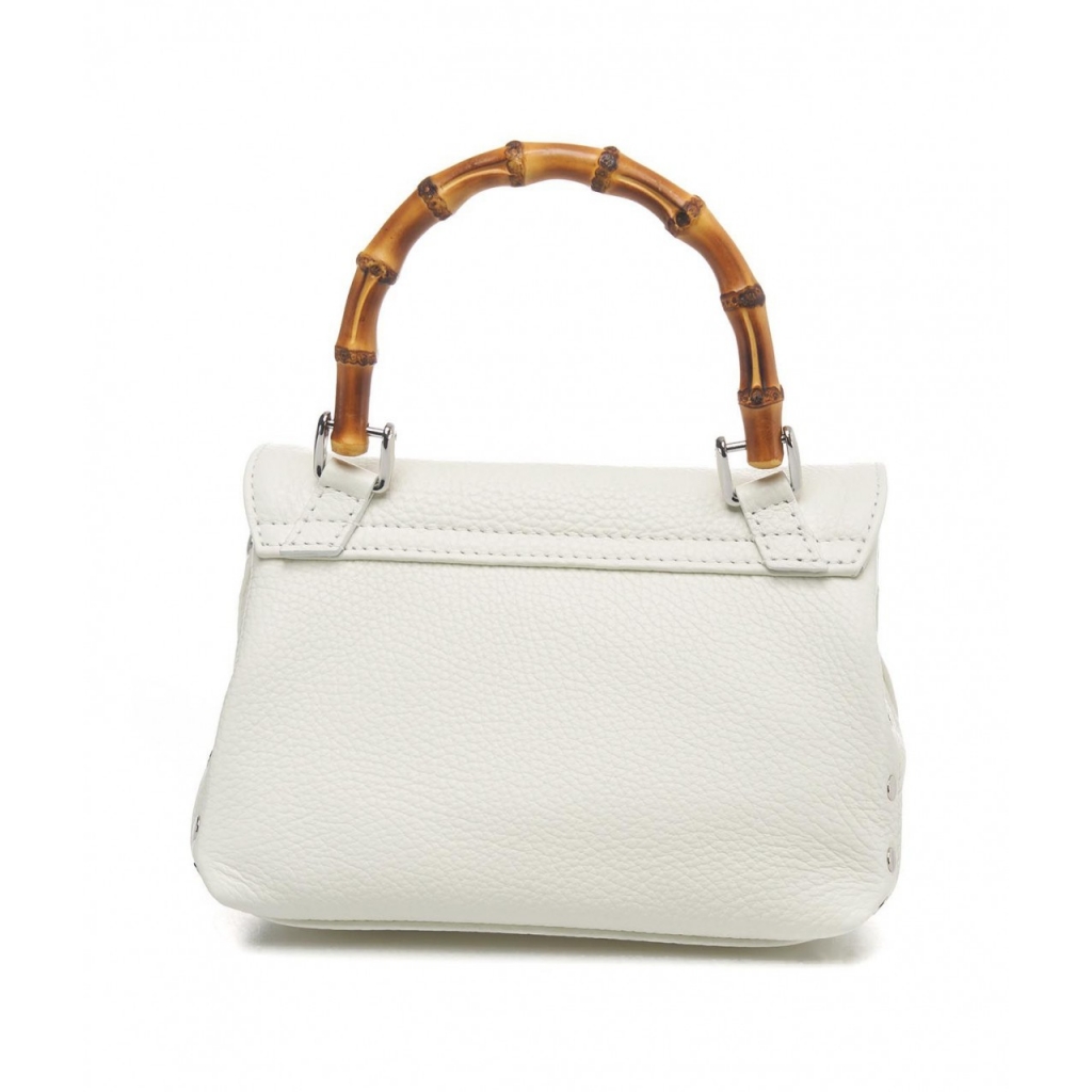 Mini Bag Postina Daily Bamboo bianco