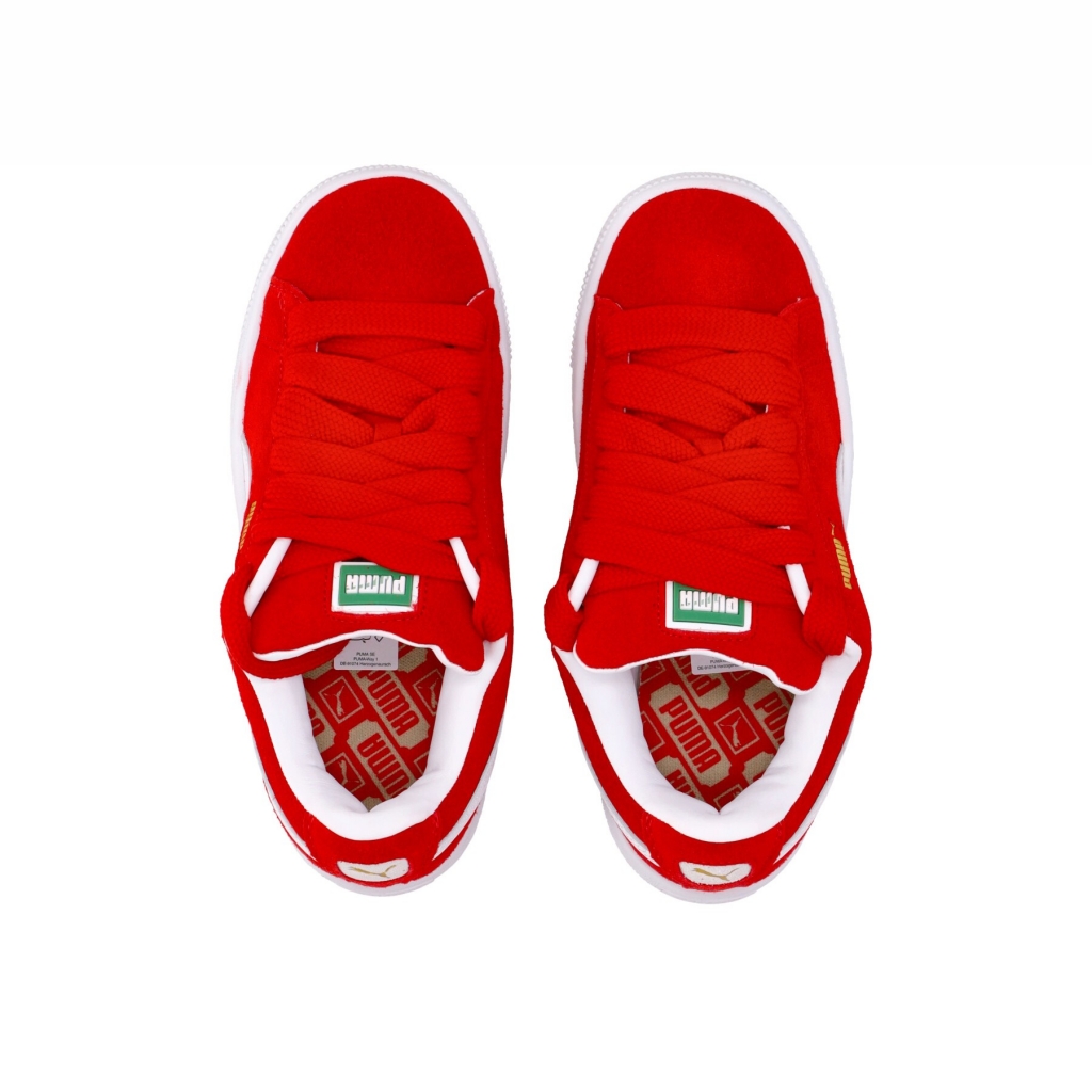 scarpa bassa uomo suede xl RED/WHITE
