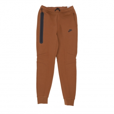 pantalone tuta leggero uomo tech fleece jogger pant LT BRITISH TAN/BLACK