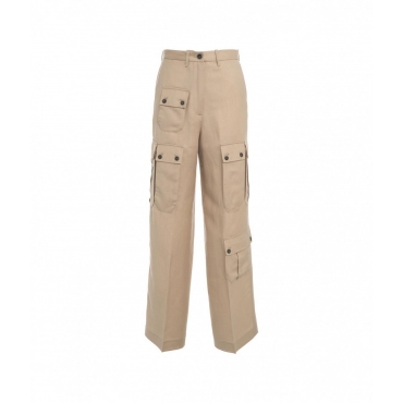 Pantaloni cargo Mikaela beige