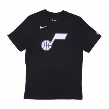 maglietta uomo nba city edition essential logo tee utajaz BLACK
