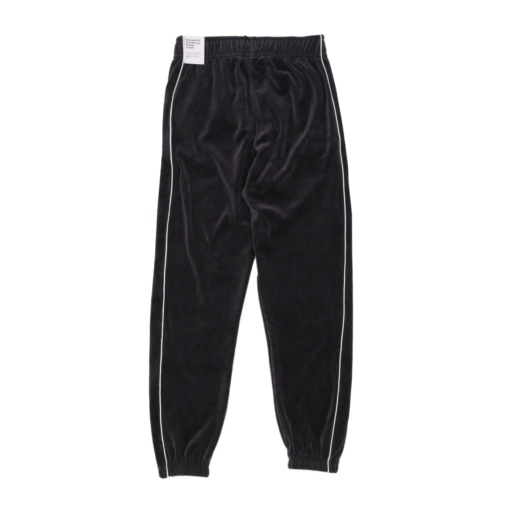 pantalone tuta uomo sportswear club velour pant BLACK/WHITE