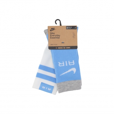 calza media uomo nba everyday essential socks AZURE/WHITE/GREY
