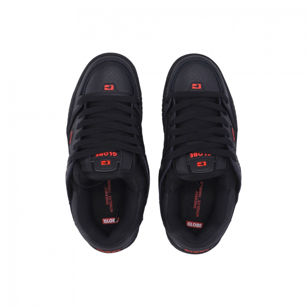 scarpe skate uomo fusion BLACK/SNAKE/RED