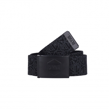 cintura uomo monogram dlynr clip belt BLACK