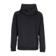 felpa cappuccio uomo nba city edition club hoodie chibul BLACK