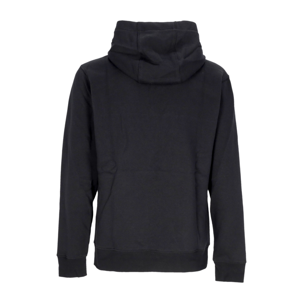 felpa cappuccio uomo nba city edition club hoodie chibul BLACK