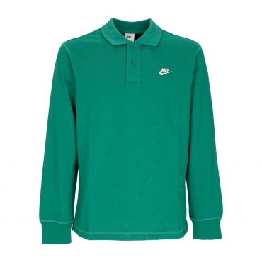 polo manica lunga uomo club l/s tee MALACHITE/WHITE