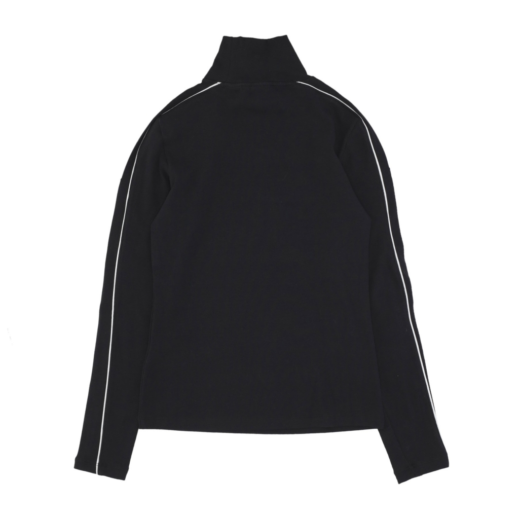 maglietta manica lunga donna w sportswear l/s top BLACK/WHITE