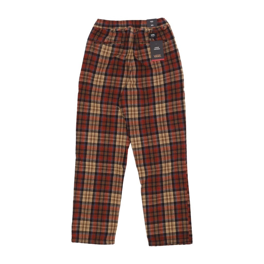 pantalone lungo uomo range loose tapered flannel pant TAOS TAUPE/BURNT HENNA