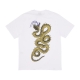 maglietta uomo desert snake tee WHITE