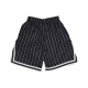 pantaloncino tipo basket uomo pinstripe mesh shorts BLACK/WHITE