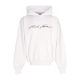 felpa cappuccio uomo autograph heavy sweat os hoodie WHITE