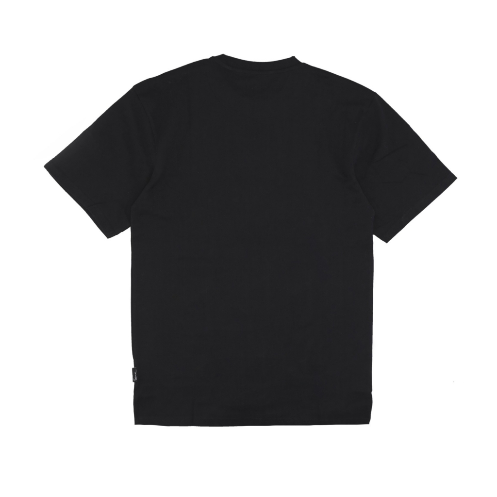 maglietta uomo multicolor logo tee BLACK