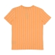 maglietta donna w pinstripe os tee ORANGE/OFF WHITE