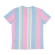 maglietta donna w os stripe tee LIGHT BLUE/ROSE/LIGHT MINT