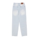 jeans uomo baggy five pocket heavy distressed denim pant LIGHT BLUE