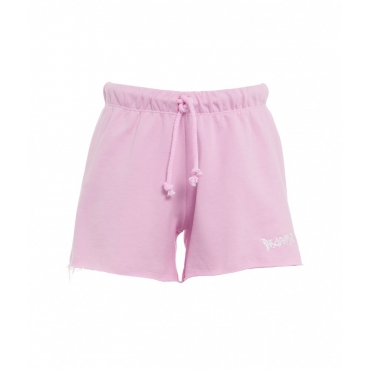 Shorts in felpa pink