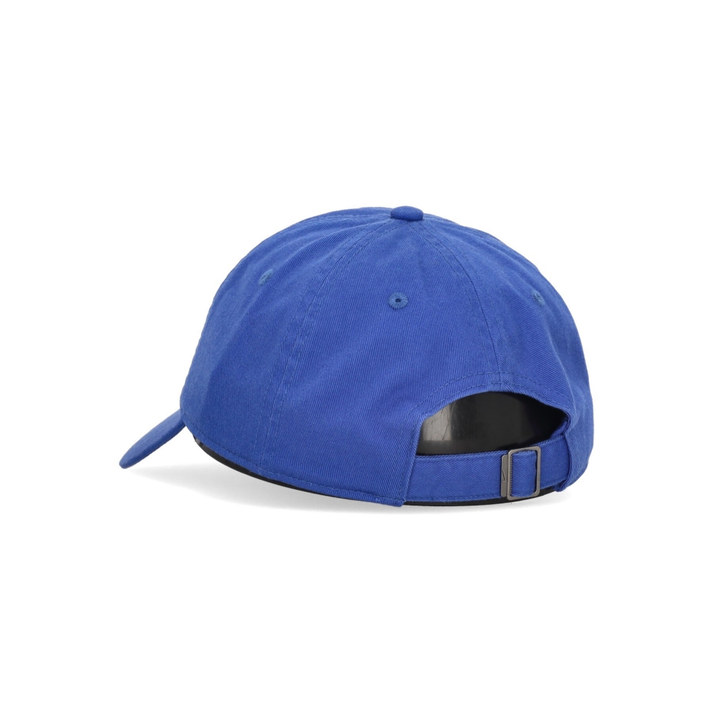 cappellino visiera curva uomo club cap futura washed GAME ROYAL/WHITE