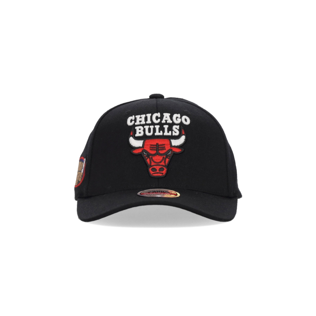 cappellino visiera curva uomo nba top spot classic red chibul BLACK