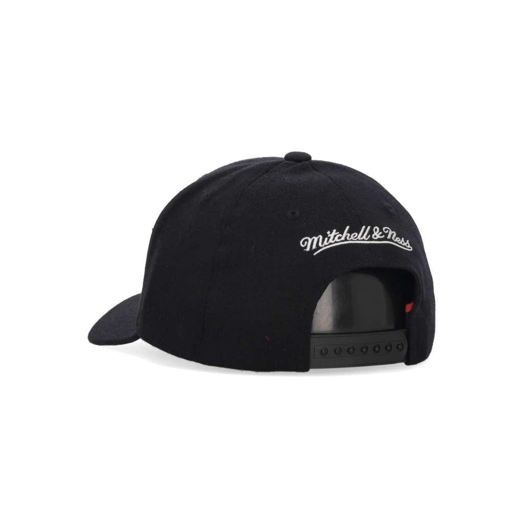 cappellino visiera curva uomo nba top spot classic red chibul BLACK