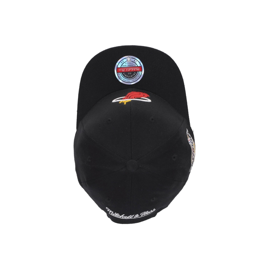 cappellino visiera curva uomo nba top spot classic red miahea BLACK
