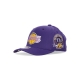 cappellino visiera curva uomo nba home town classic red loslak PURPLE