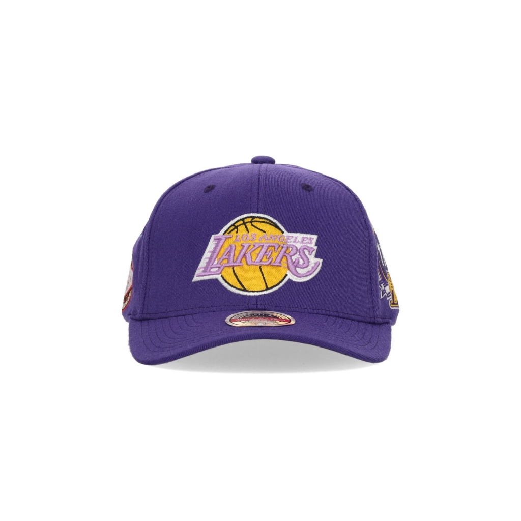 cappellino visiera curva uomo nba home town classic red loslak PURPLE