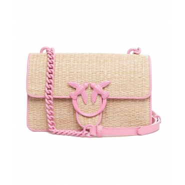 Borsa a tracolla Love One Mini Light pink