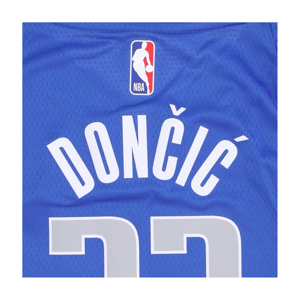 canotta basket uomo nba icon edition 22 dri-fit swingman jersey no 77 luka doncic GAME ROYAL