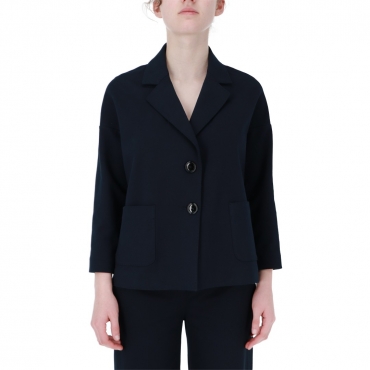 Giacca Circolo 1901 Donna Caban Felpa BLU NAVY