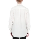 Camicia ScotchSoda Donna Collarless RelaX Fit 0006 WHITE