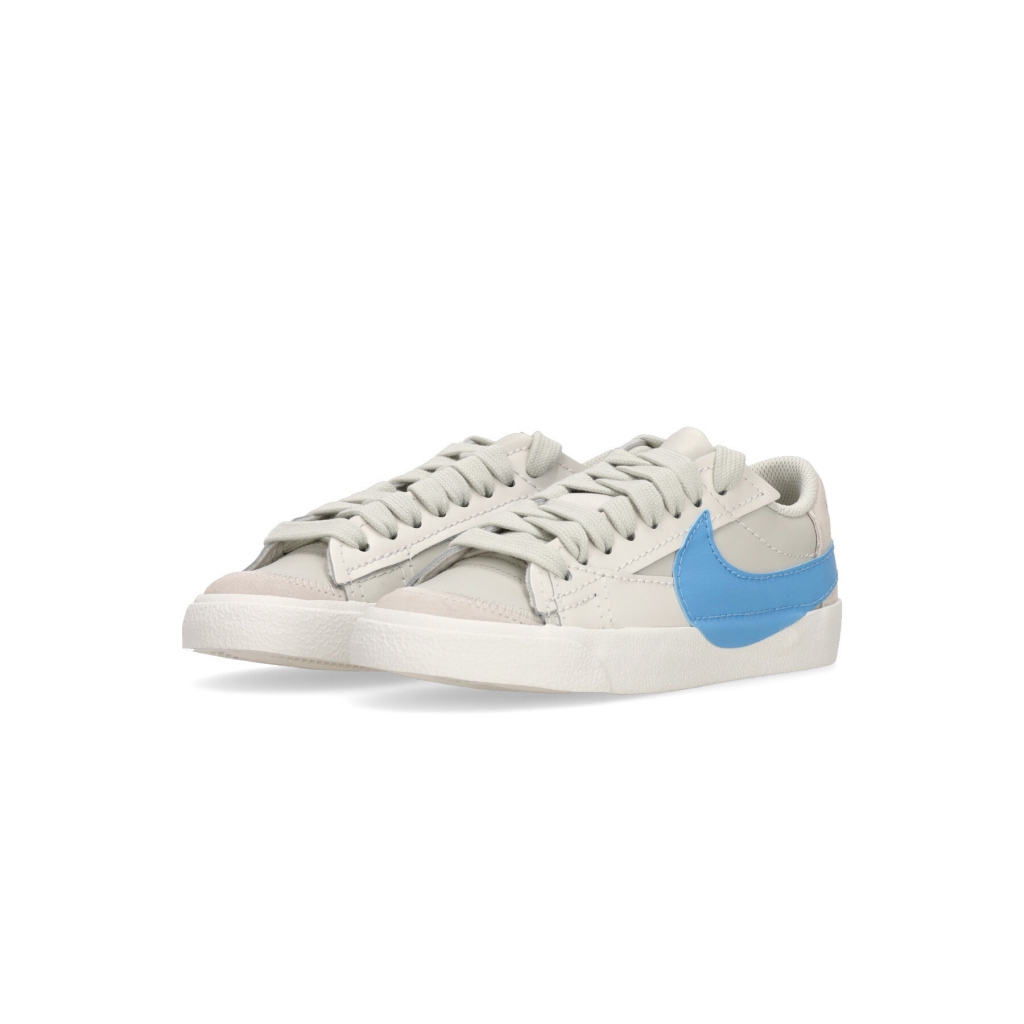 scarpa bassa donna w blazer low 77 jumbo LIGHT BONE/UNIVERSITY BLUE/PHANTOM