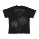 maglietta donna w summer lover strass tee BLACK