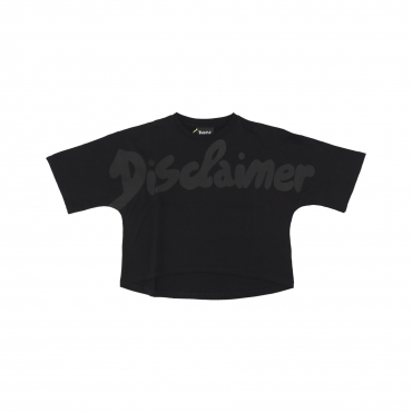  donna w logo tee BLACK
