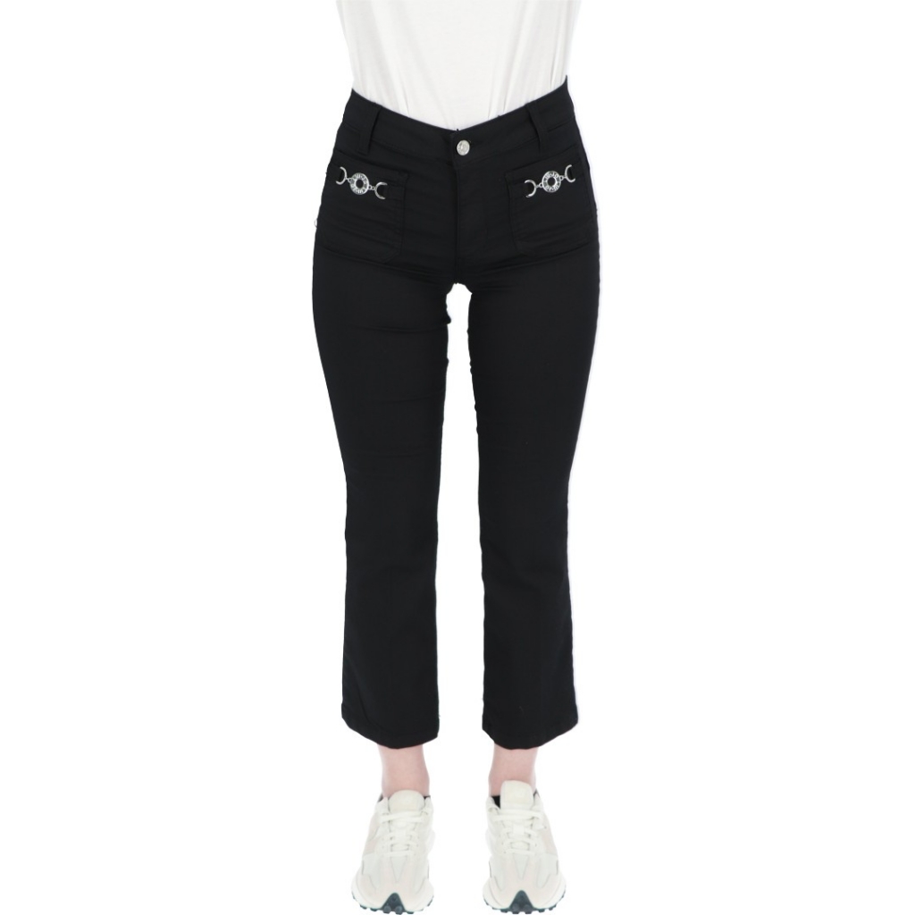 Pantalone Liu Jo Jeans Donna B Up Microflair NERO