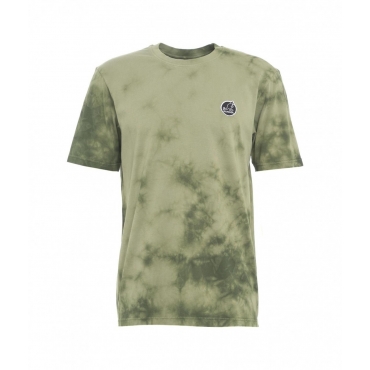 T-shirt in tie-dye verde