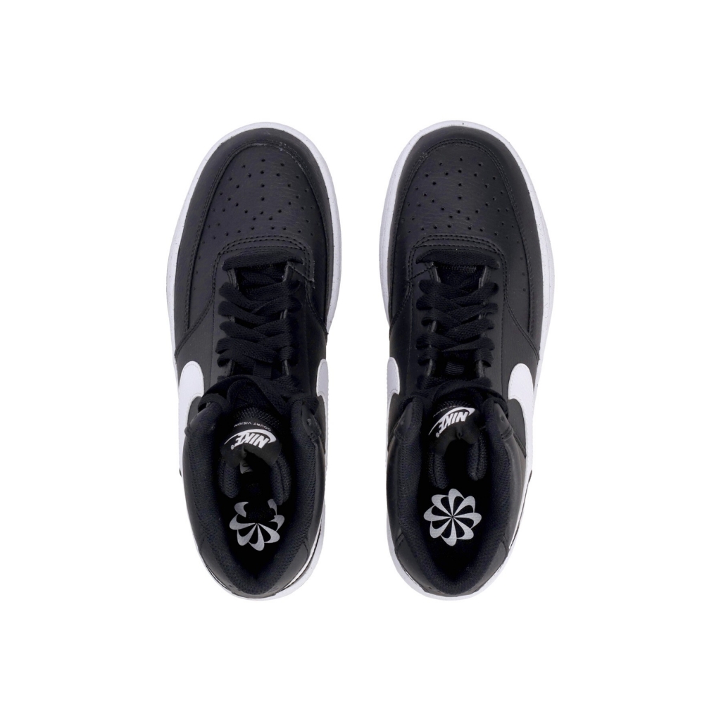scarpa bassa uomo court vision mid next nature BLACK/WHITE/BLACK