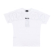 maglietta uomo simple logo tee WHITE/ST BLACK
