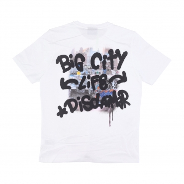 maglietta uomo big city life tee WHITE