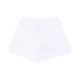 pantaloncino donna w logo short WHITE/ST LILAC