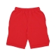 pantalone corto tuta uomo logo short RED/ST WHITE