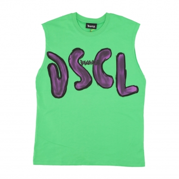 canotta uomo sleeveless logo LIME