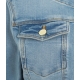 Giacca di jeans cropped blu