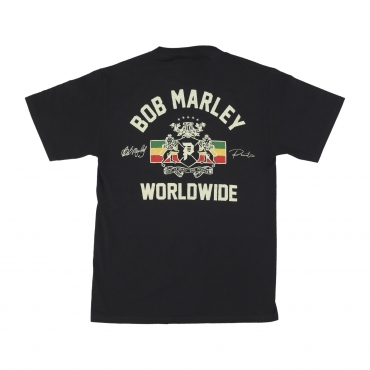 maglietta uomo heritage tee x bob marley BLACK