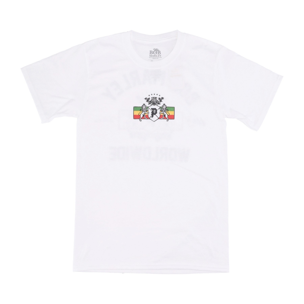 maglietta uomo heritage tee x bob marley WHITE